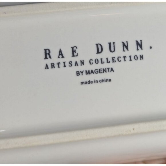 Rae Dunn Artisan Collection Brow Game On Point Ceramic Tray - Picture 4 of 5